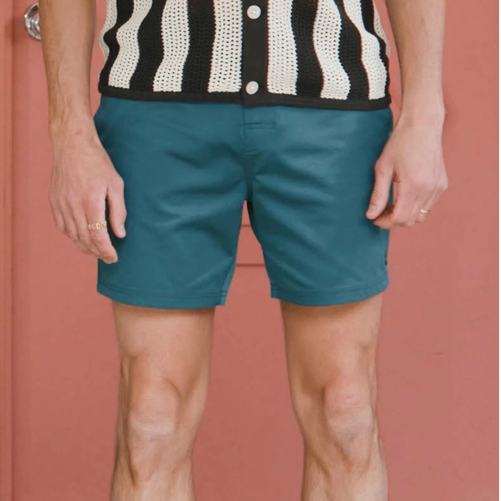 DANDY DEL MAR THE MALLORCA SWIM-WALK SHORTS -TEMPEST BLUE Size 36 - Picture 3 of 12